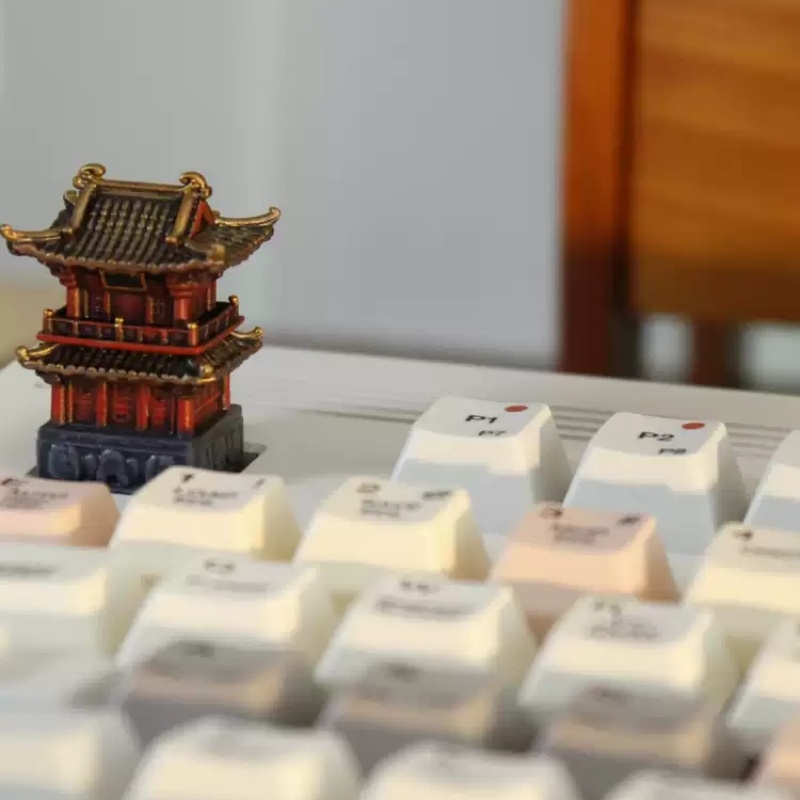 Keycap Mekanik Resin 3D Cetak  - Keyboard Gaming Black ulasan dan harga