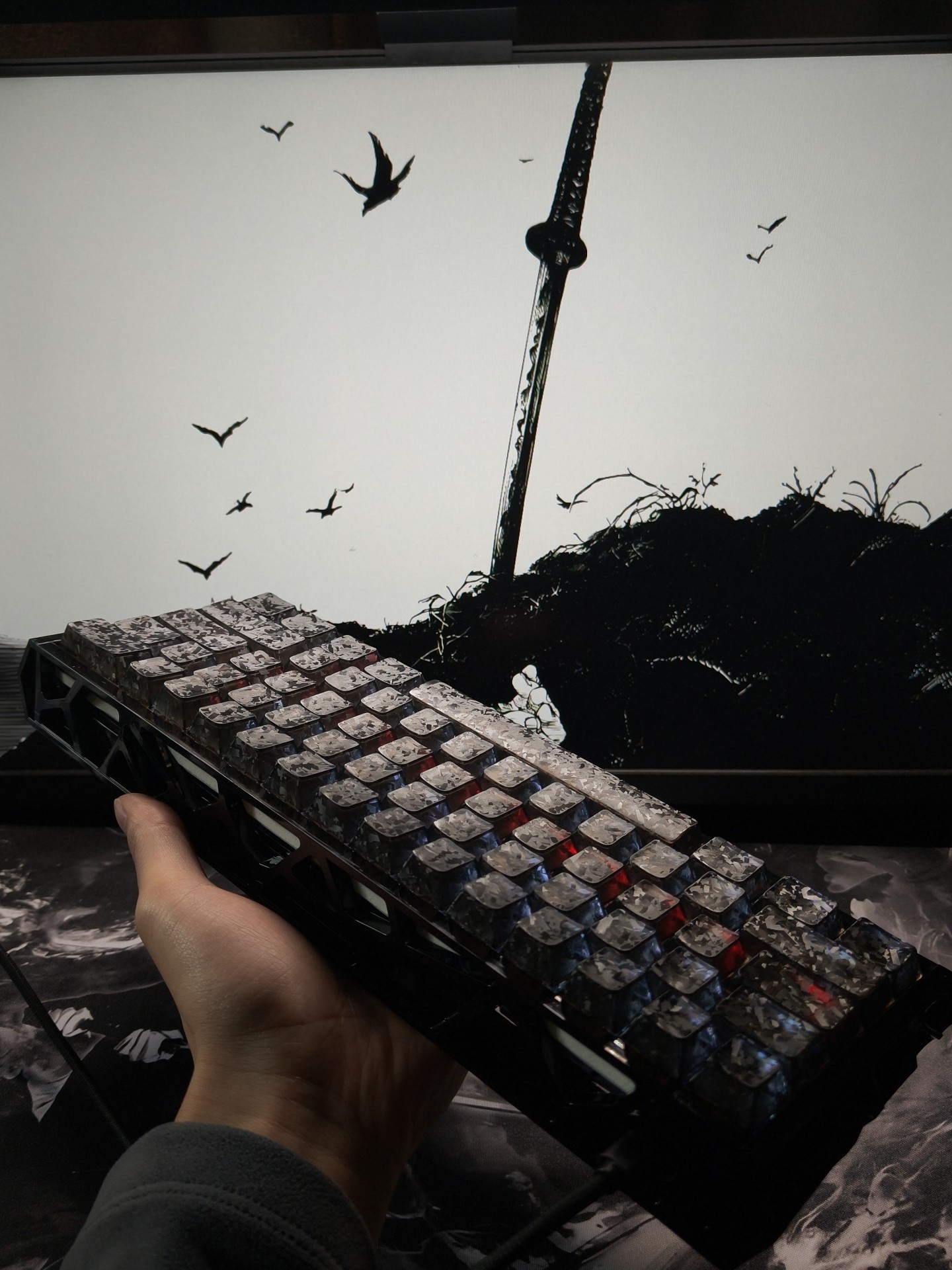 Keyboard Gaming Kompak 60% Lay - Gaming Keyboard No Number Pad ulasan dan harga