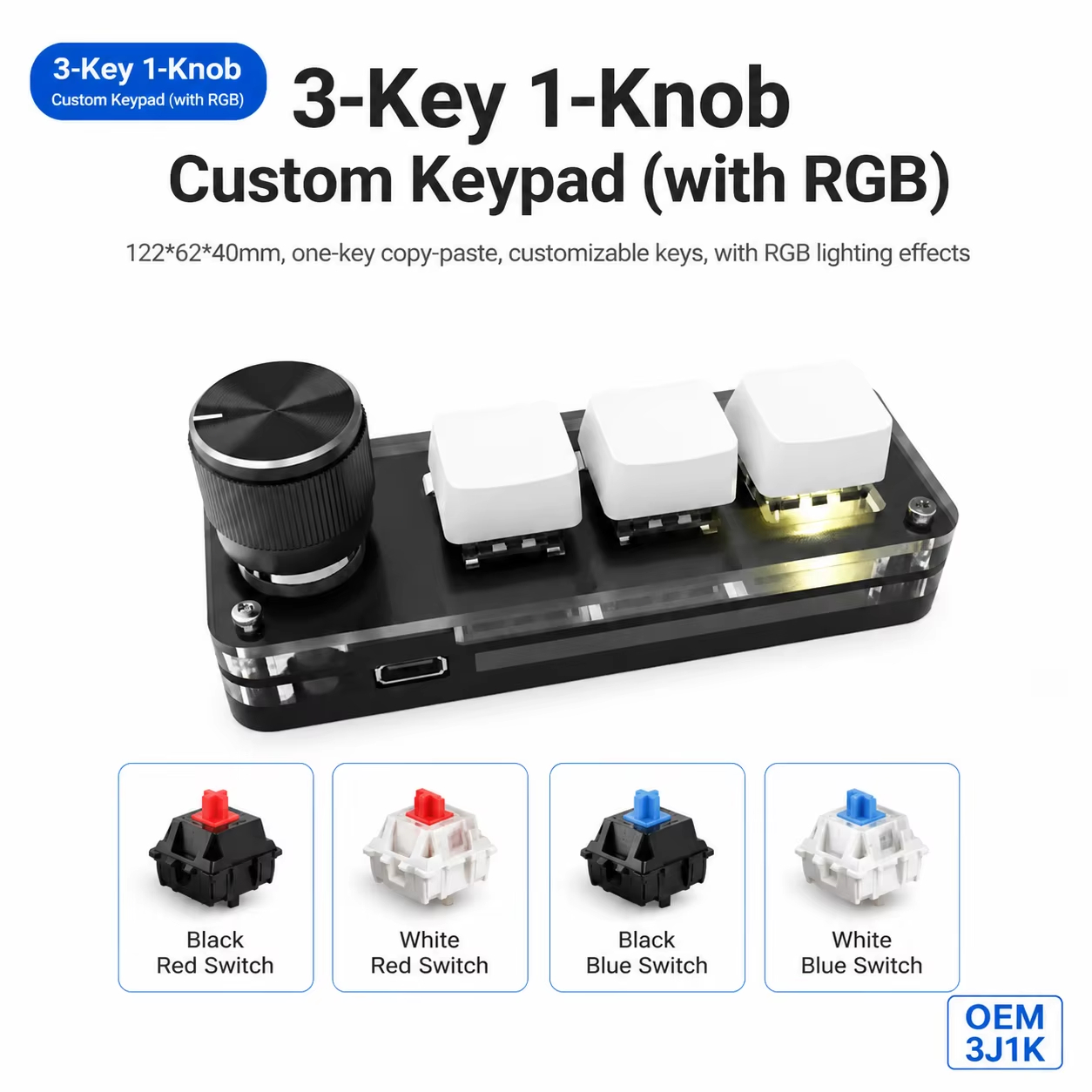 Keyboard Mekanik 3 Tombol Terp - Gaming Keyboard No Number Pad ulasan dan harga