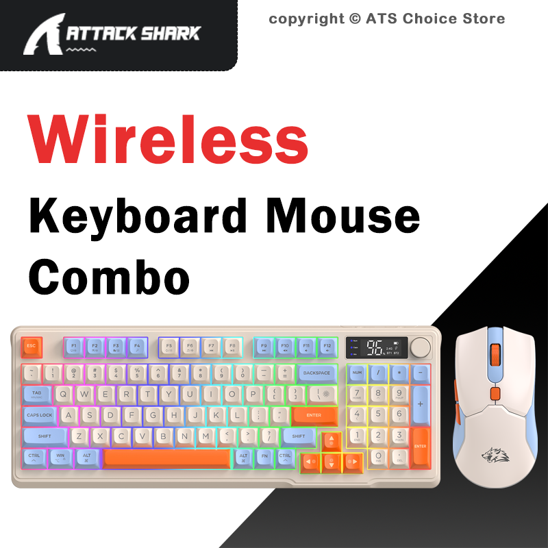 FREEWOLF T96 Wireless Keyboard - Gaming Keyboard Bundle ulasan dan harga