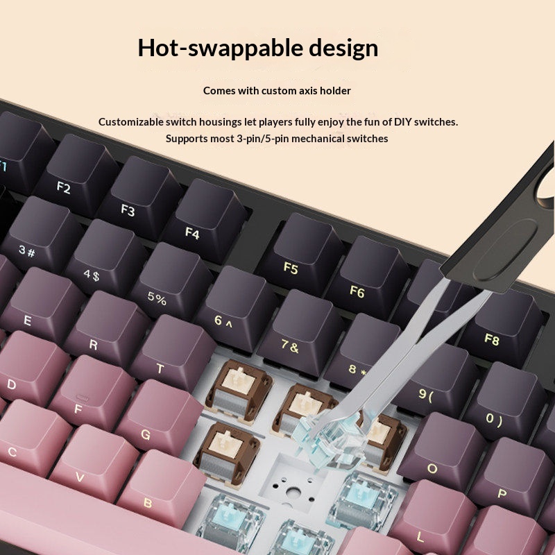 Keyboard Mekanik AULA F108PRO  - Gaming Keyboard Not Typing ulasan dan harga