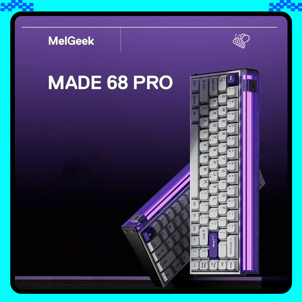 Melgeek MADE68 PRO Keyboard Sa - Keyboard Gaming Mac ulasan dan harga