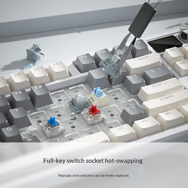 Keyboard Mekanik Nirkabel Blue - Gaming Keyboard Not Typing ulasan dan harga