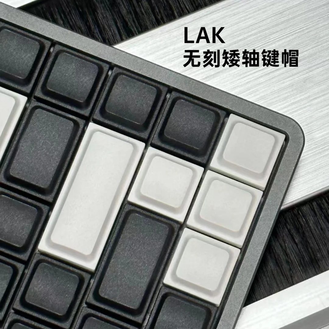 Set Keycaps Profil Rendah LAK  - Keyboard Gaming Black ulasan dan harga