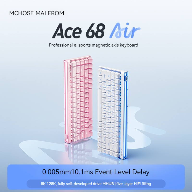 Keyboard Mekanik Mchose Ace68  - Gaming Keyboard Mechanical ulasan dan harga