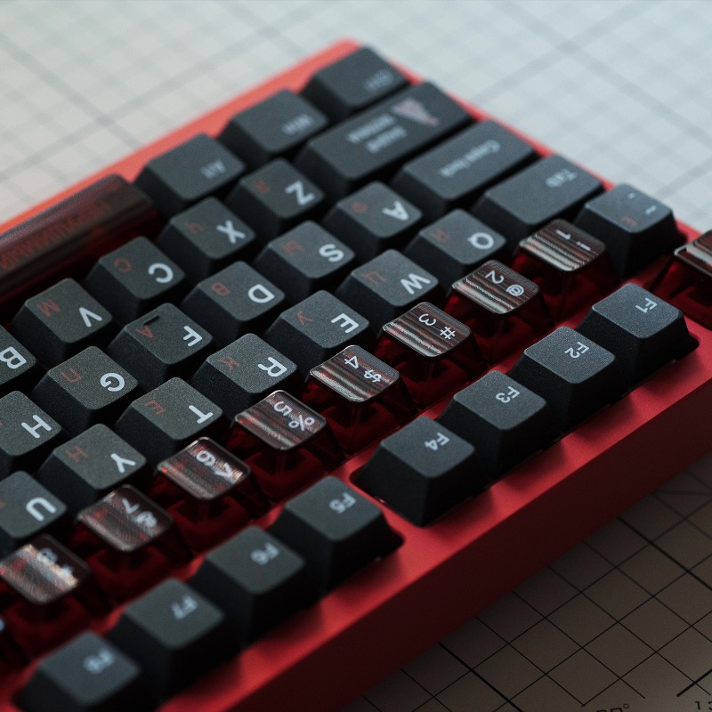 Set Keycaps Tema Hitam Soviet  - Keyboard Gaming Black ulasan dan harga