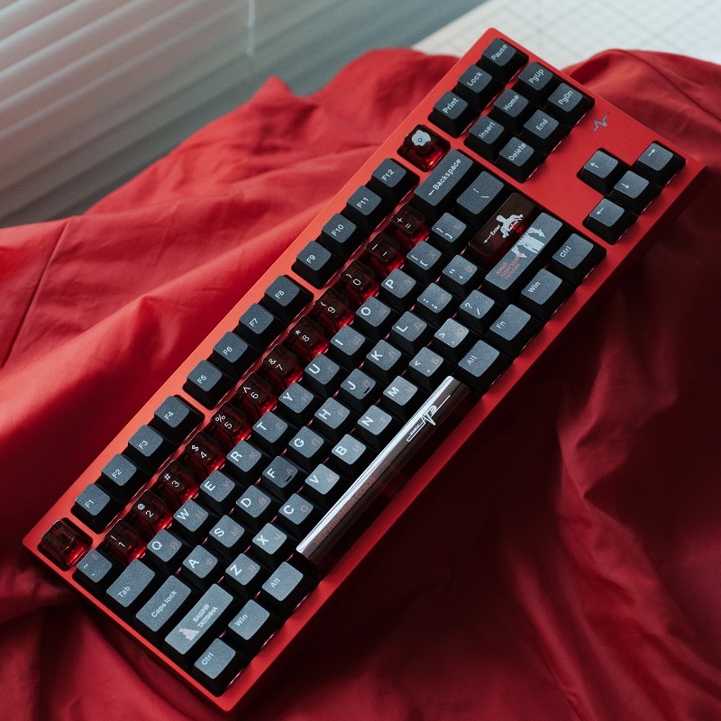 Set Keycaps Tema Hitam Soviet  - Keyboard Gaming Black ulasan dan harga