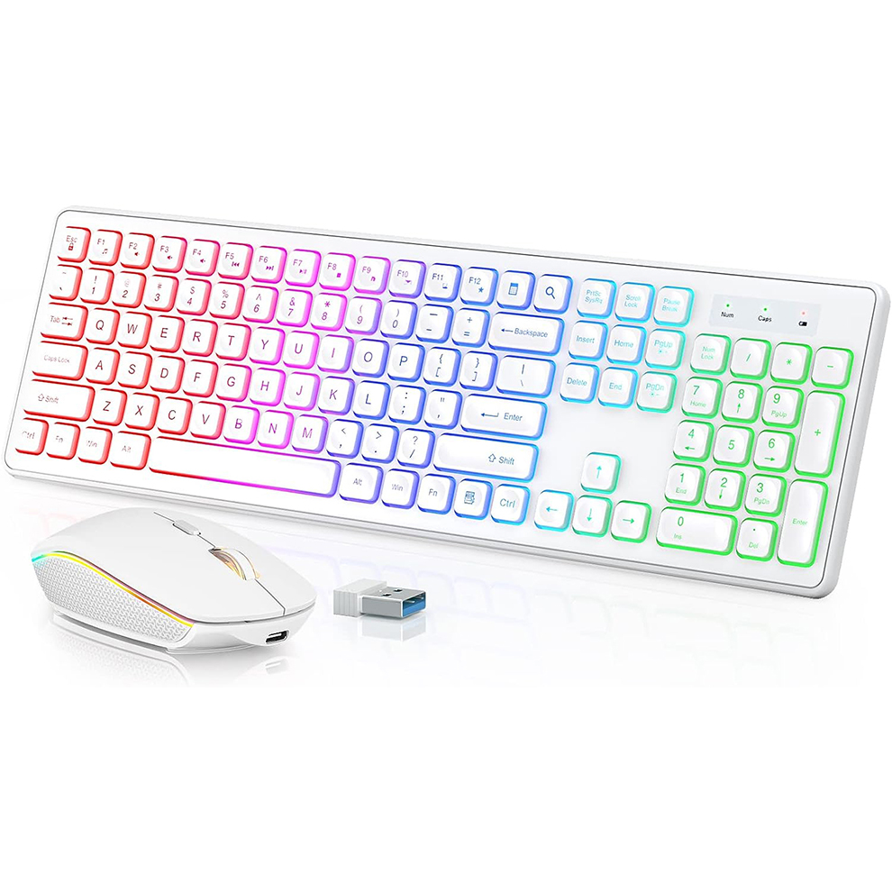 Keyboard dan Mouse Nirkabel de - Gaming Keyboard Ergonomics ulasan dan harga