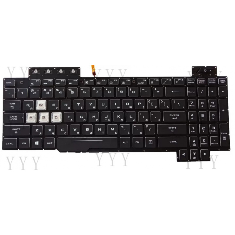 Y+ Untuk Asus TUF Gaming FX505 - Gaming Keyboard Asus ulasan dan harga