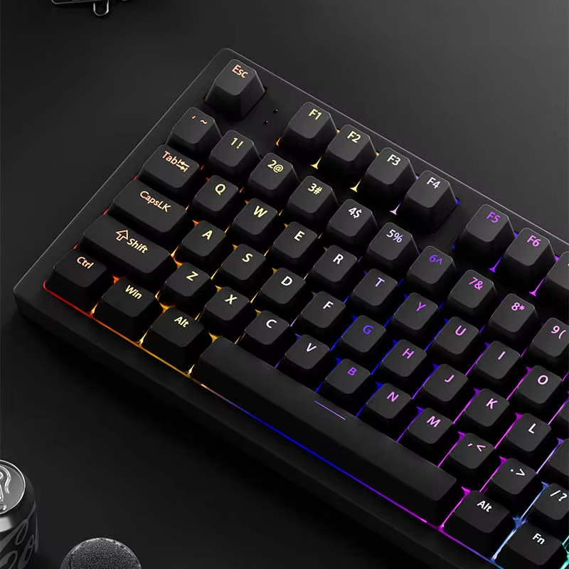 130+ Tombol Hitam Kustom Doubl - Keyboard Gaming Black ulasan dan harga