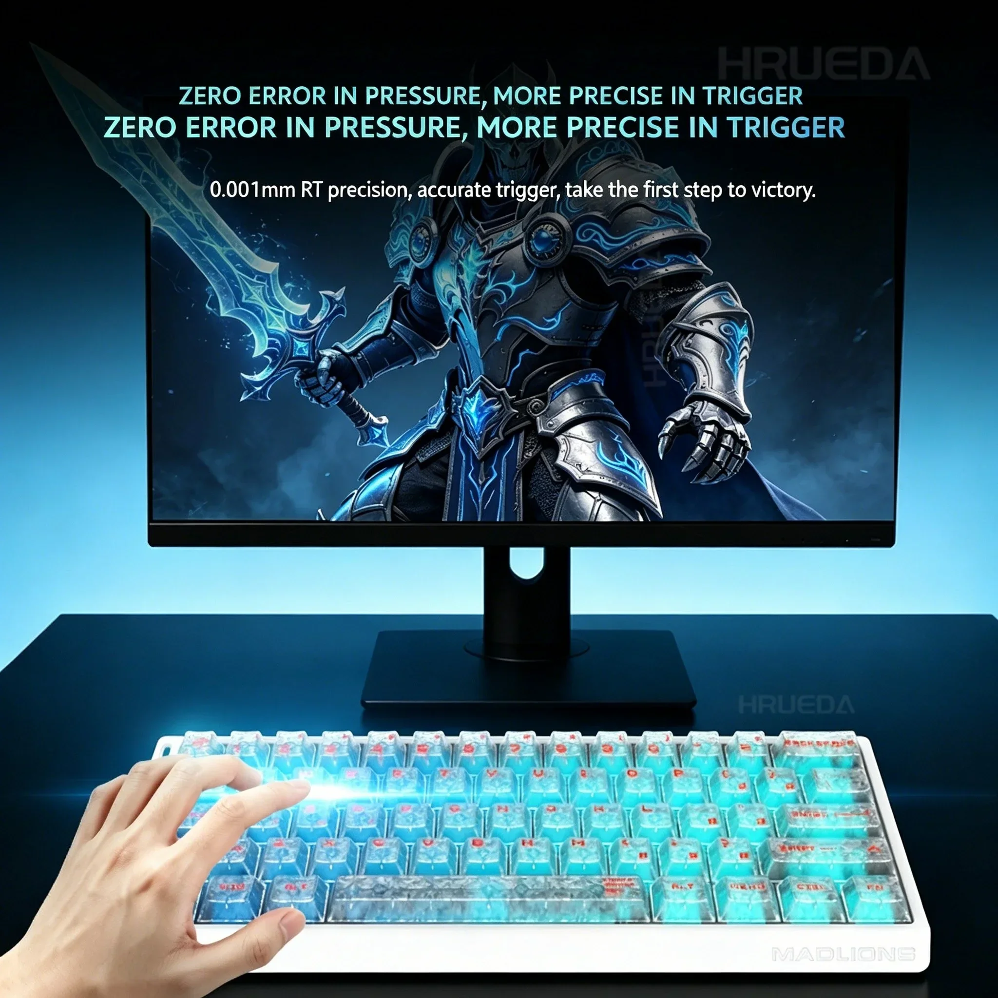 FGG Original MADLIONS Mad 60/6 - Keyboard Gaming Black ulasan dan harga