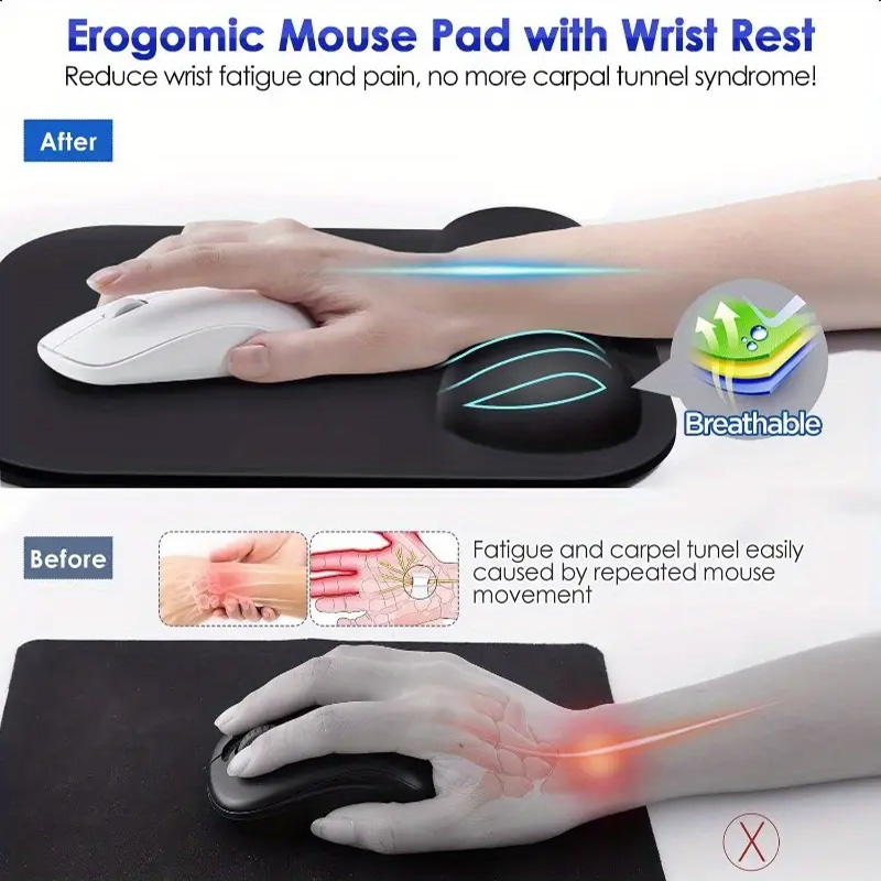 Alas Mouse Ergonomis dengan Sa - Gaming Keyboard Ergonomics ulasan dan harga