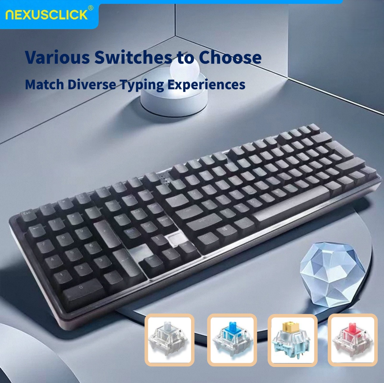 Keyboard Mekanik Bekas NexusCl - Gaming Keyboard No Number Pad ulasan dan harga